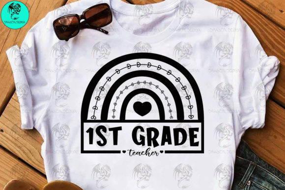 1ST Grade Teacher Svg: A Versatile Graphic Design Asset for Crafts and Creative Projects