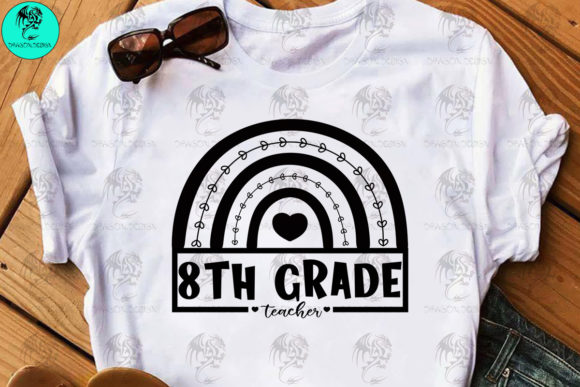 8th Grade Teacher SVG: A Versatile Graphic Design Asset for Crafts and Creatives