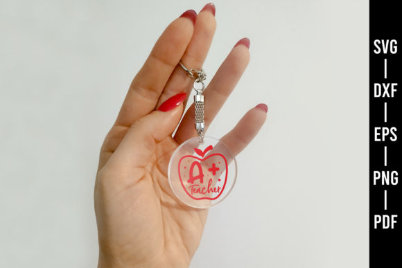 A Teacher SVG, Keychain SVG