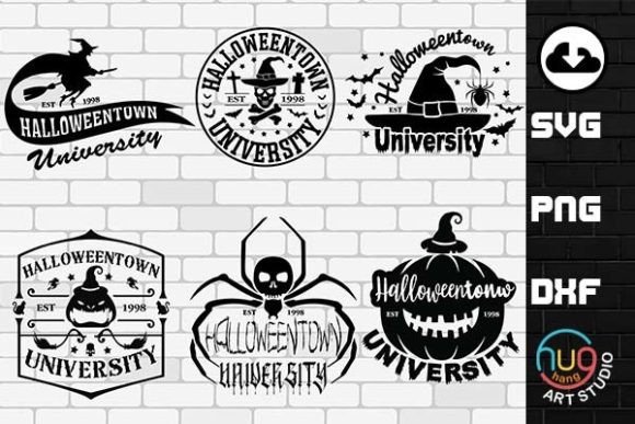 Halloweentown University Bundle: Graphics and Crafts for Creative Design
