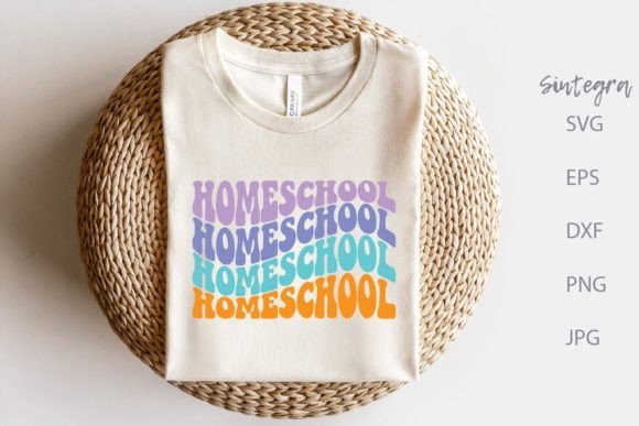 Homeschool SVG Cut File: Graphics for Crafts