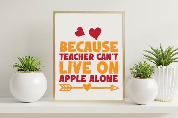 Teacher Svg: Graphics and Crafts for Digital Sellers